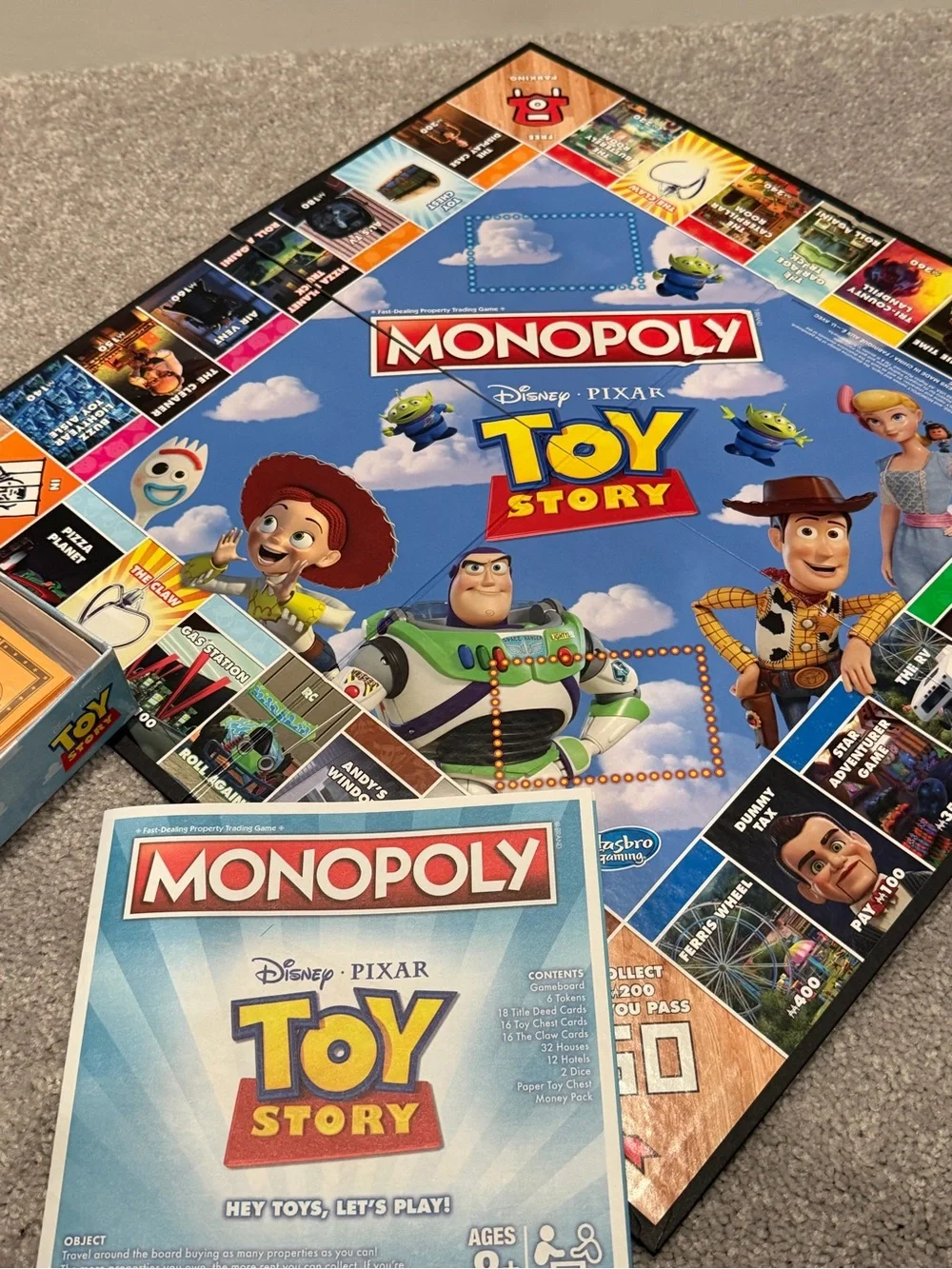 Monopoly Toy Story Board Game
